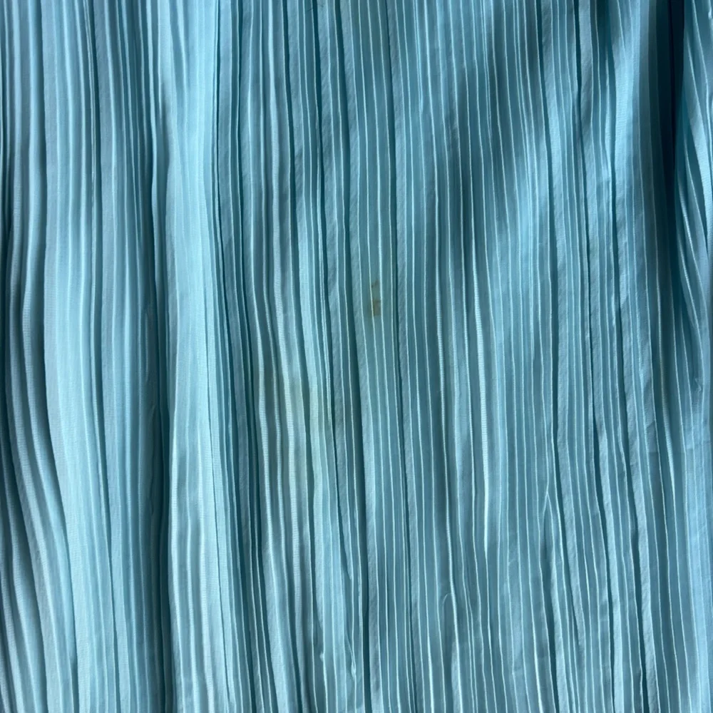 Lush Light Blue Pleated Dress - Picture 2 of 5